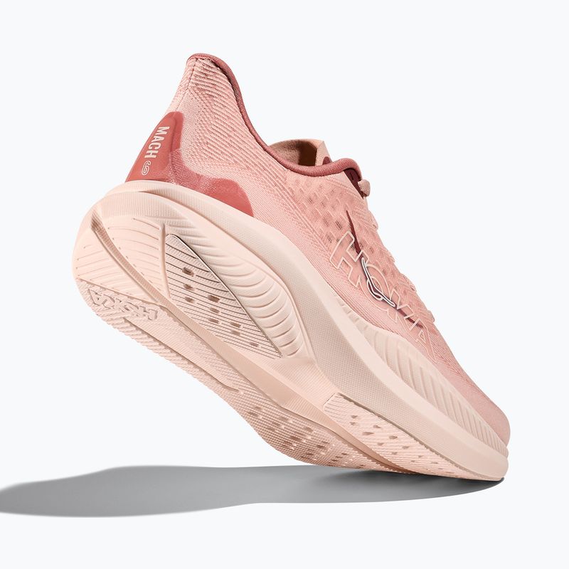 Дамски обувки за бягане HOKA Mach 6 roselatte/blush 5