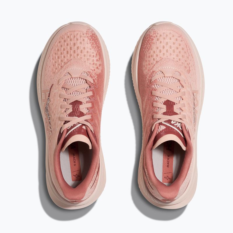 Дамски обувки за бягане HOKA Mach 6 roselatte/blush 8