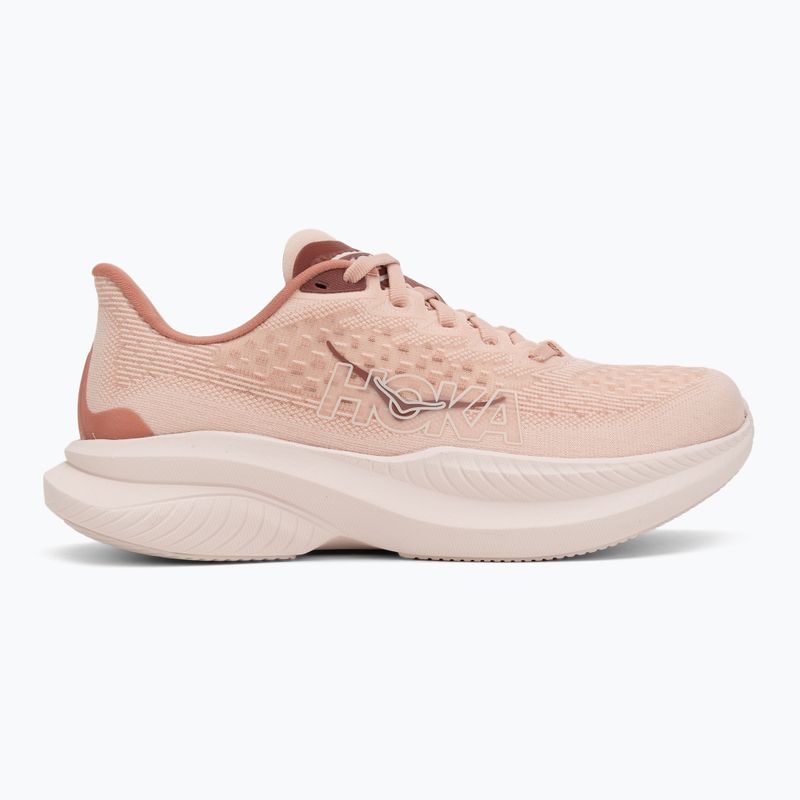 Дамски обувки за бягане HOKA Mach 6 roselatte/blush 2
