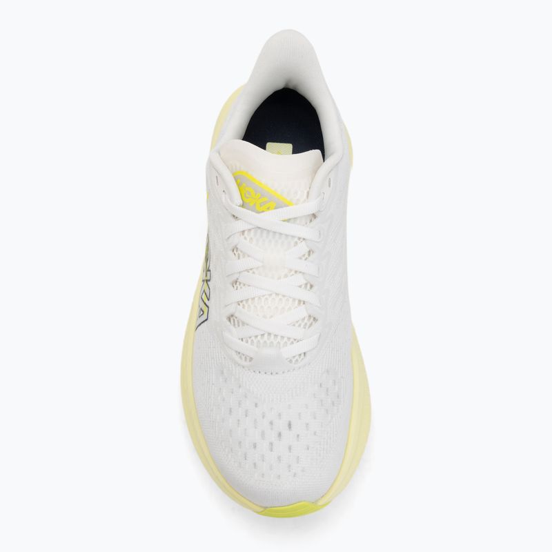 Дамски обувки за бягане HOKA Mach 6 white/neon hoka citrus 5