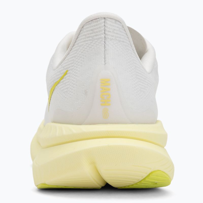 Дамски обувки за бягане HOKA Mach 6 white/neon hoka citrus 6