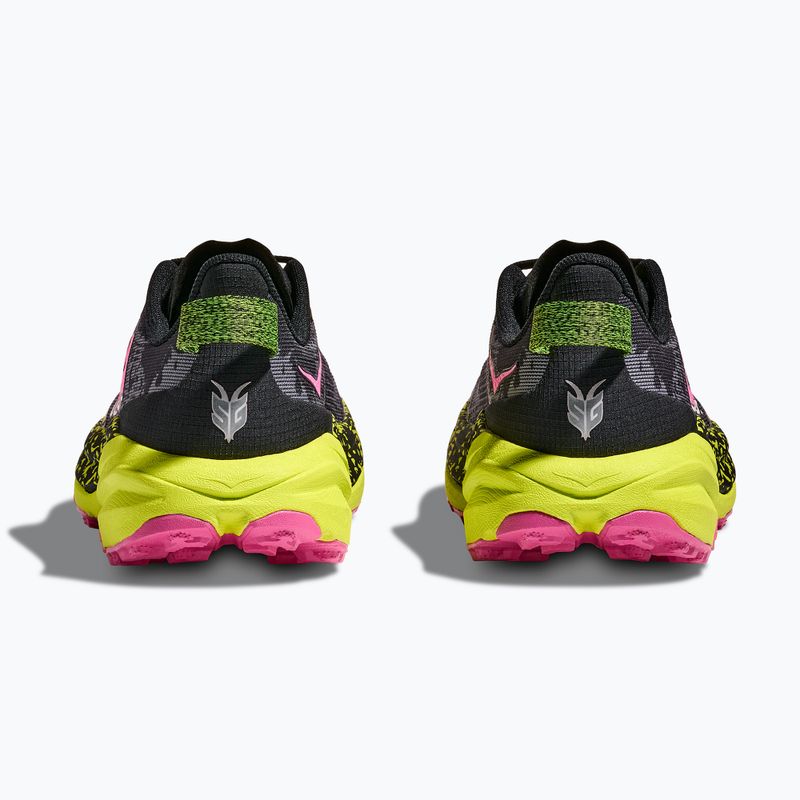 Дамски обувки за бягане HOKA Speedgoat 6 black/neon rose 6
