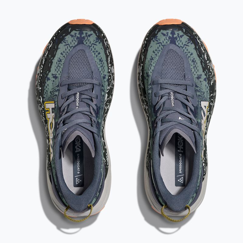 Дамски обувки за бягане HOKA Speedgoat 6 grey skies/cosmic grey 8