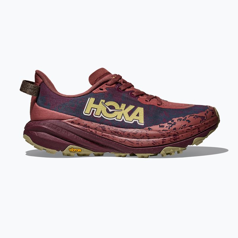 Дамски обувки за бягане HOKA Speedgoat 6 rouge/black cherry 2