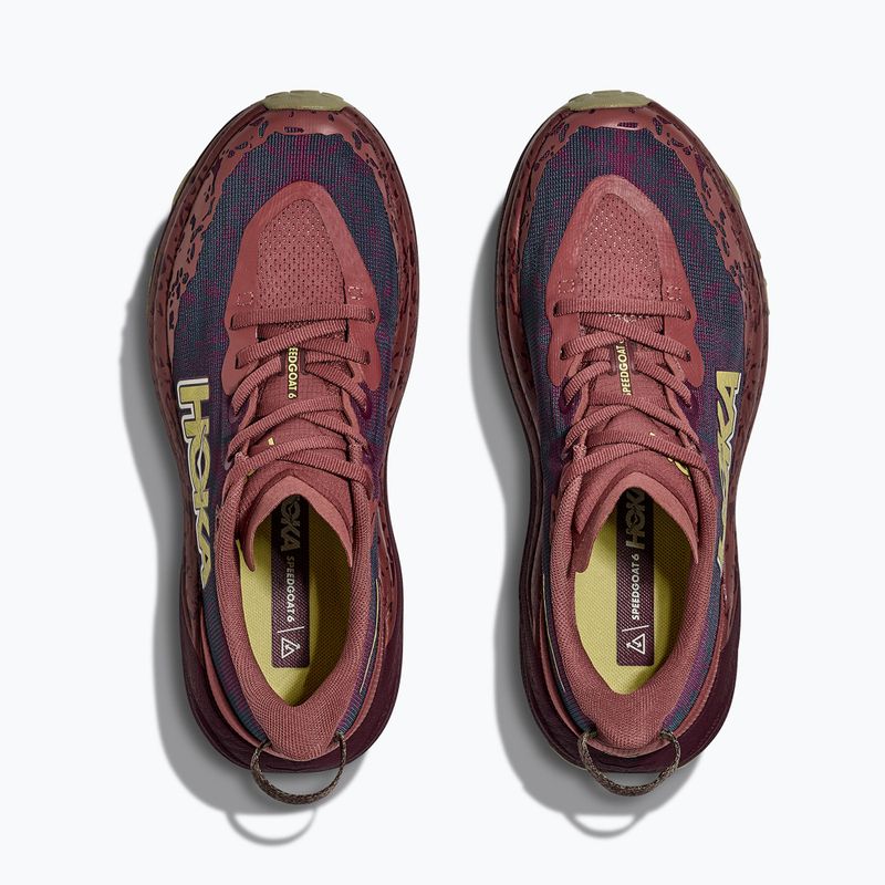 Дамски обувки за бягане HOKA Speedgoat 6 rouge/black cherry 8