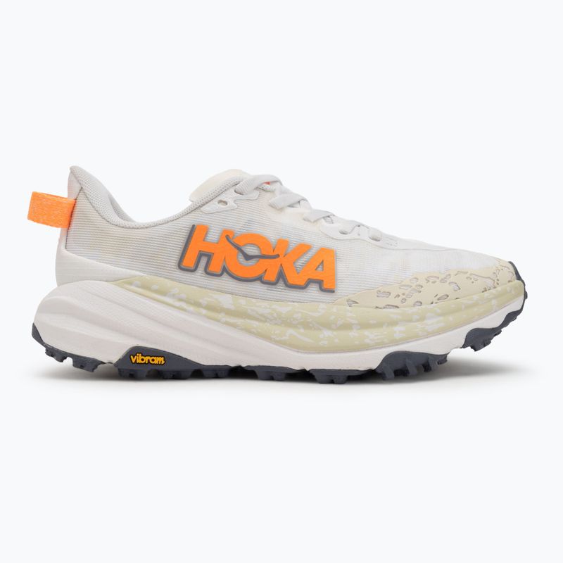Мъжки обувки за бягане HOKA Speedgoat 6 Wide white/neon tangerine 2