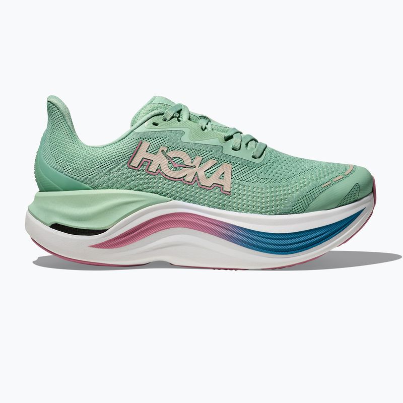 Дамски обувки за бягане HOKA Skyward X jadeite/dried rose 9