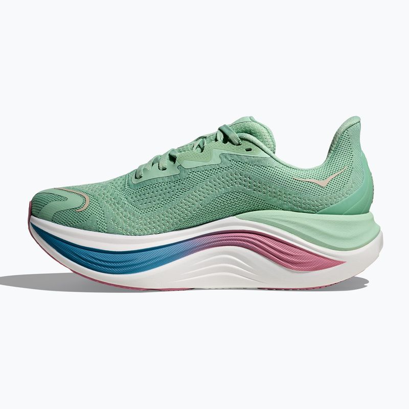 Дамски обувки за бягане HOKA Skyward X jadeite/dried rose 10