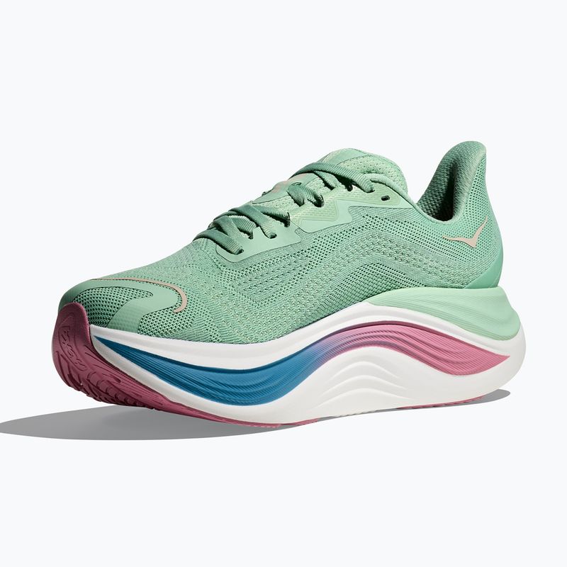 Дамски обувки за бягане HOKA Skyward X jadeite/dried rose 11