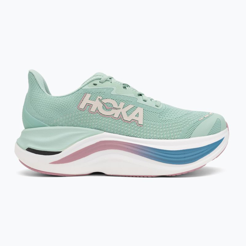 Дамски обувки за бягане HOKA Skyward X jadeite/dried rose 2