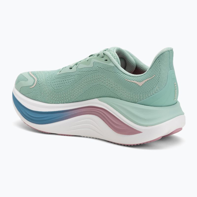 Дамски обувки за бягане HOKA Skyward X jadeite/dried rose 3
