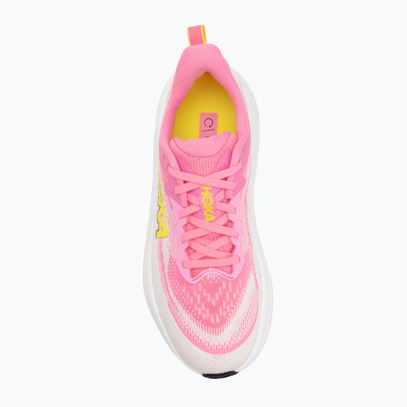 Дамски обувки за бягане HOKA Skyflow neon rose/neon hoka citrus 5