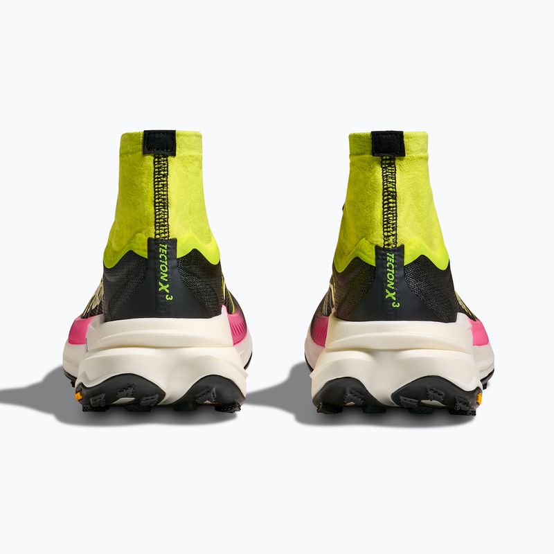 Дамски обувки за бягане HOKA Tecton X 3 neon hoka citrus/black 6
