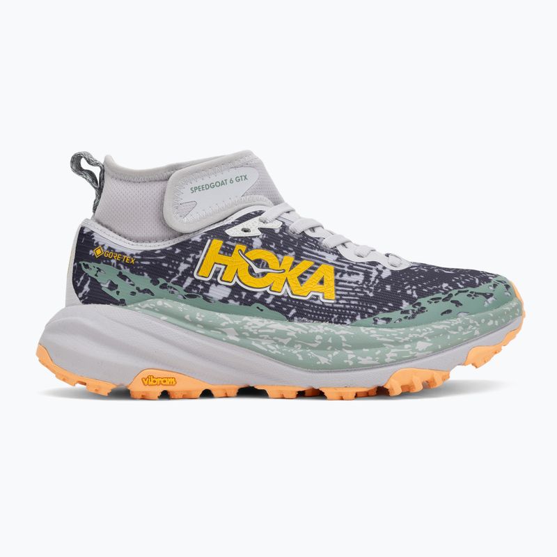 Дамски обувки за бягане HOKA Speedgoat 6 MID GTX asteroid/cosmic grey 2