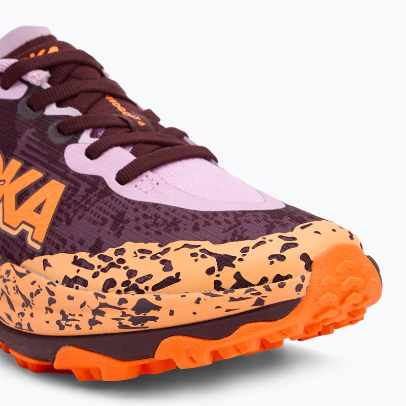 Детски обувки за бягане HOKA Speedgoat 6 flower nectar/neon tangerine 7