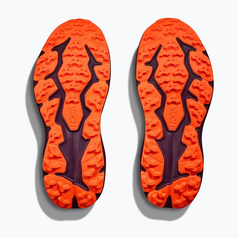 Детски обувки за бягане HOKA Speedgoat 6 flower nectar/neon tangerine 7