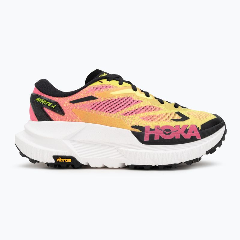 Мъжки обувки за бягане Hoka Mafate X neon hoka citrus/neon rose 2