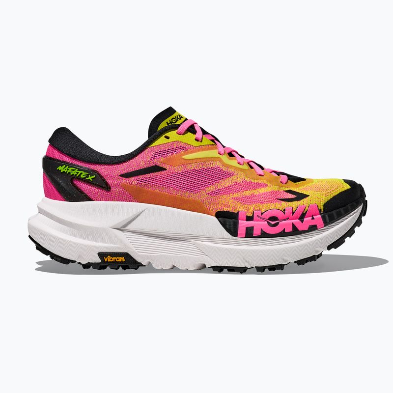 Мъжки обувки за бягане Hoka Mafate X neon hoka citrus/neon rose 2
