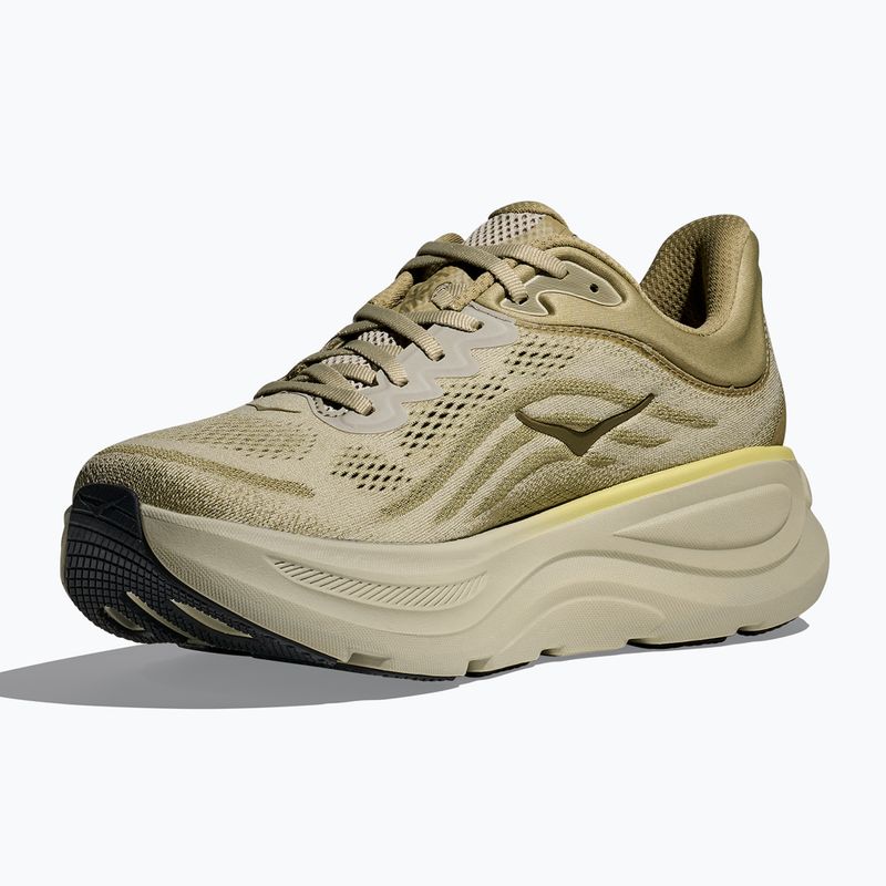 Мъжки обувки за бягане HOKA Bondi 9 grassland/oyster mushroom 4