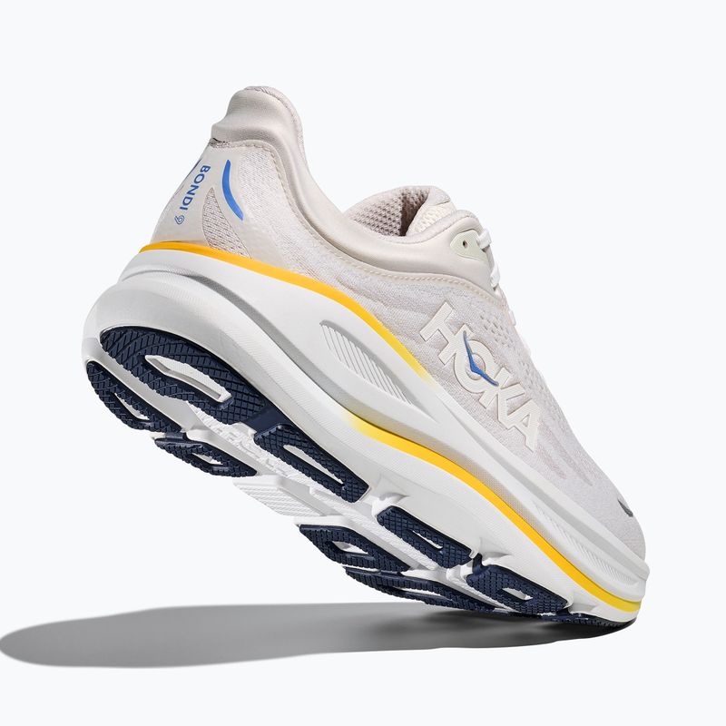 Мъжки обувки за бягане HOKA Bondi 9 white/grout 5