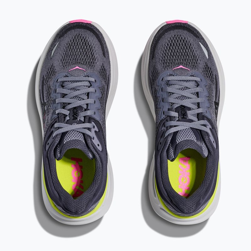 Дамски обувки за бягане HOKA Bondi 9 charcoal grey/grey skies 8