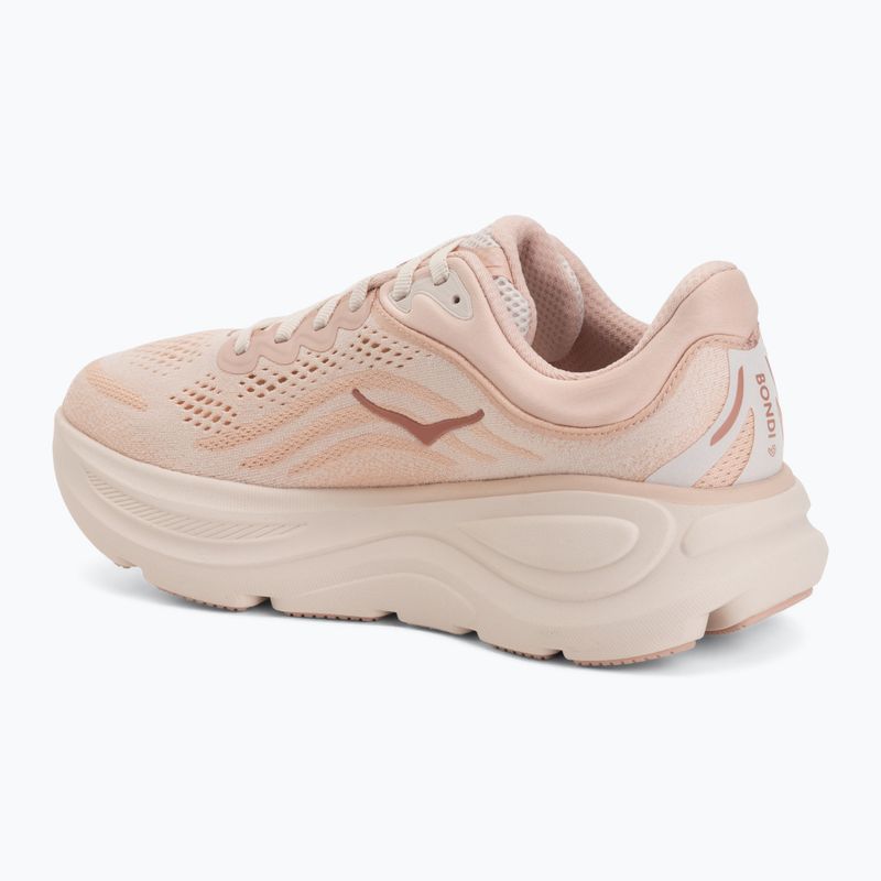 Дамски обувки за бягане Hoka Bondi 9 rose latte/rose cream 3