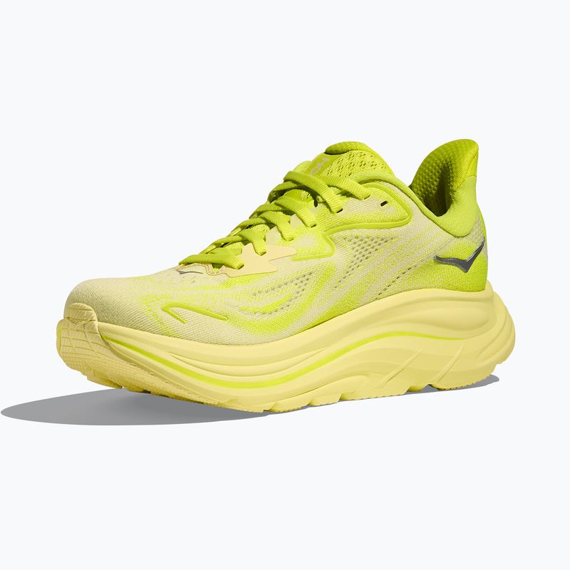 Дамски обувки за бягане HOKA Clifton 10 neon hoka citrus/sunlight 4