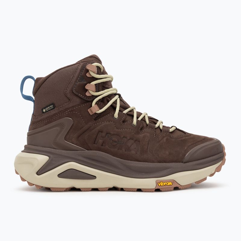 Мъжки туристически обувки HOKA Kaha 3 GTX walnut/oyster mushroom 2