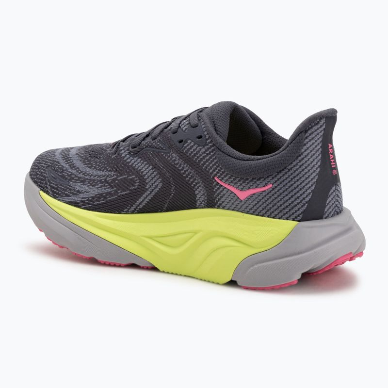 Дамски обувки за бягане HOKA Arahi 8 charcoal grey/grey skies 3