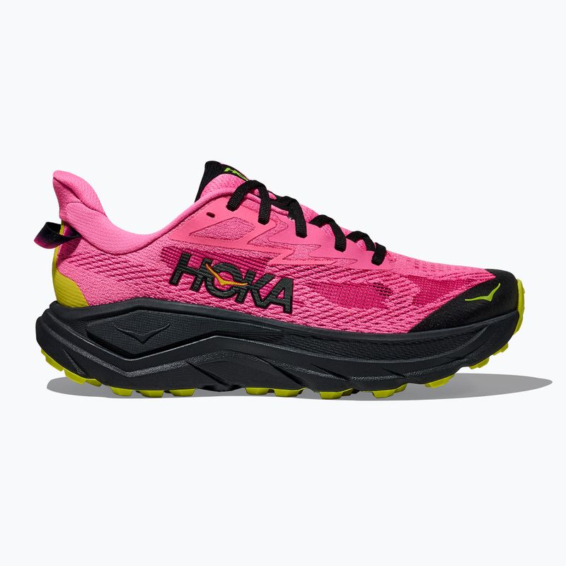 Дамски обувки за бягане HOKA Challenger 8 neon rose/black 2