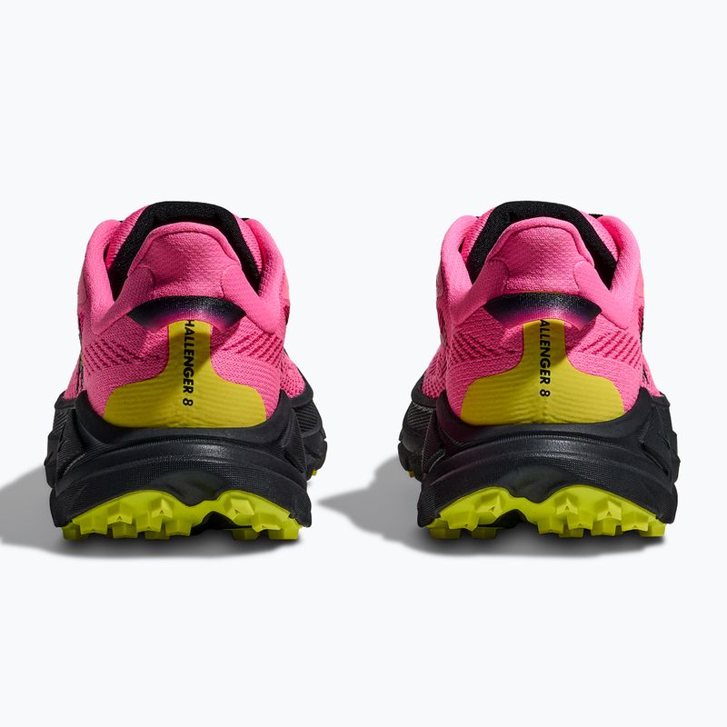 Дамски обувки за бягане HOKA Challenger 8 neon rose/black 6