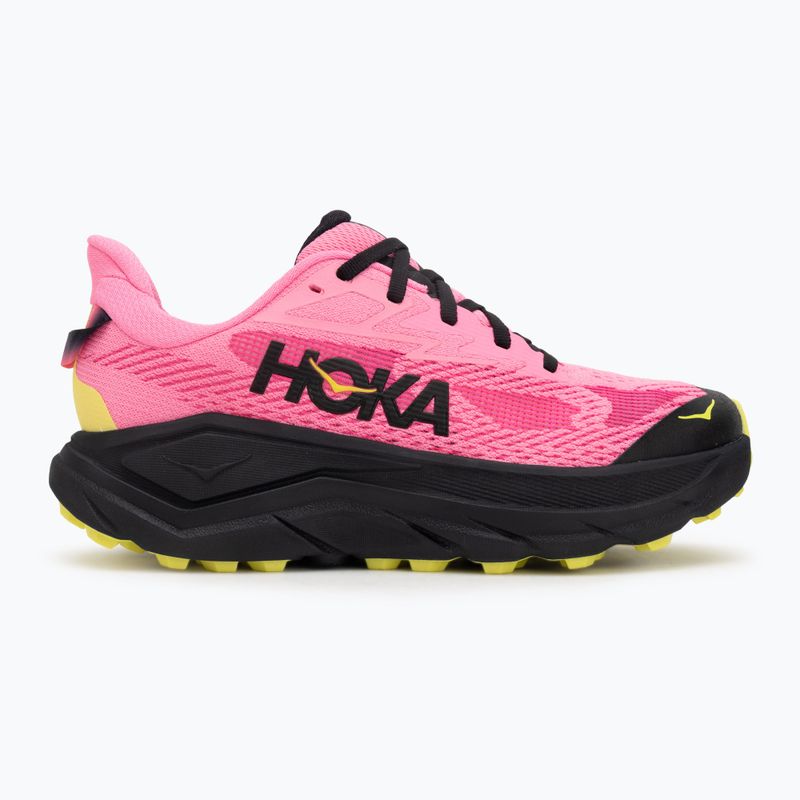 Дамски обувки за бягане HOKA Challenger 8 neon rose/black 2