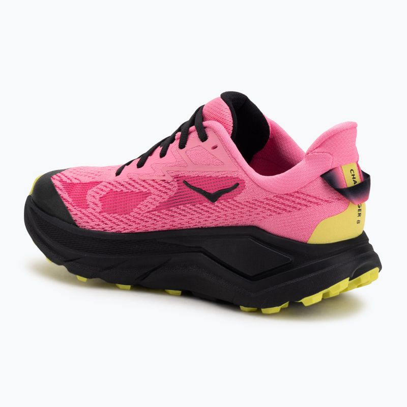 Дамски обувки за бягане HOKA Challenger 8 neon rose/black 3
