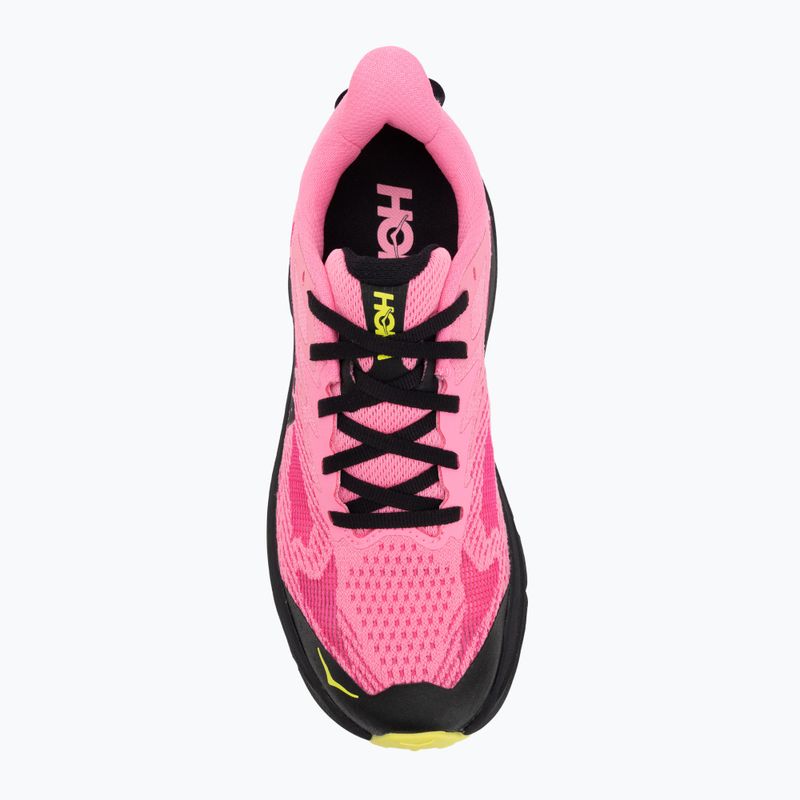 Дамски обувки за бягане HOKA Challenger 8 neon rose/black 5