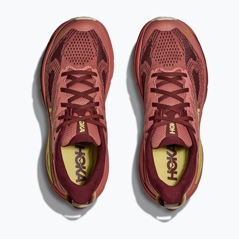 Дамски обувки за бягане HOKA Challenger 8 Wide blush / dark cedar 8
