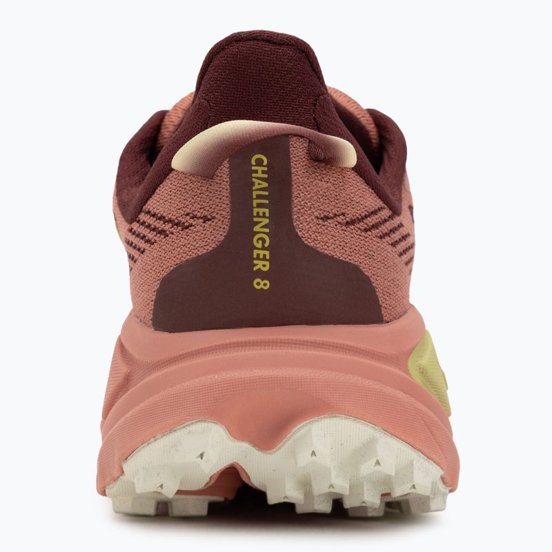 Дамски обувки за бягане HOKA Challenger 8 Wide blush / dark cedar 6