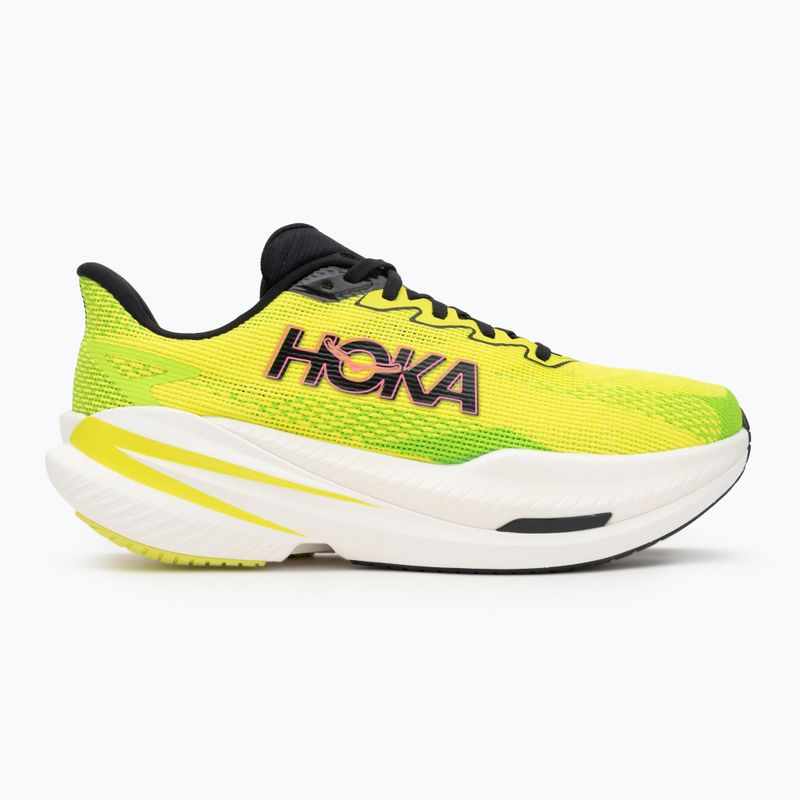 Мъжки обувки за бягане Hoka Mach X 3 neon hoka citrus/neon lime 2