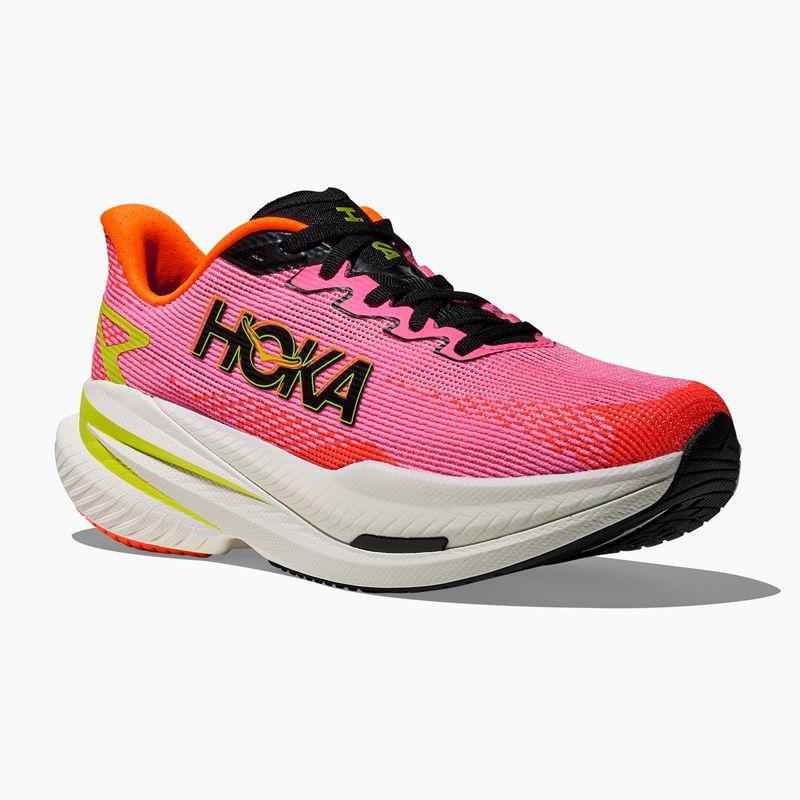 Дамски маратонки за бягане Hoka Mach X 3 neon rose/neon tangerine