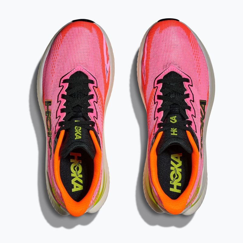 Дамски маратонки за бягане Hoka Mach X 3 neon rose/neon tangerine 8