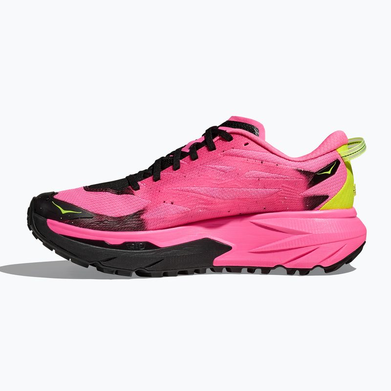 Мъжки обувки за бягане HOKA Mafate 5 neon rose/black 3