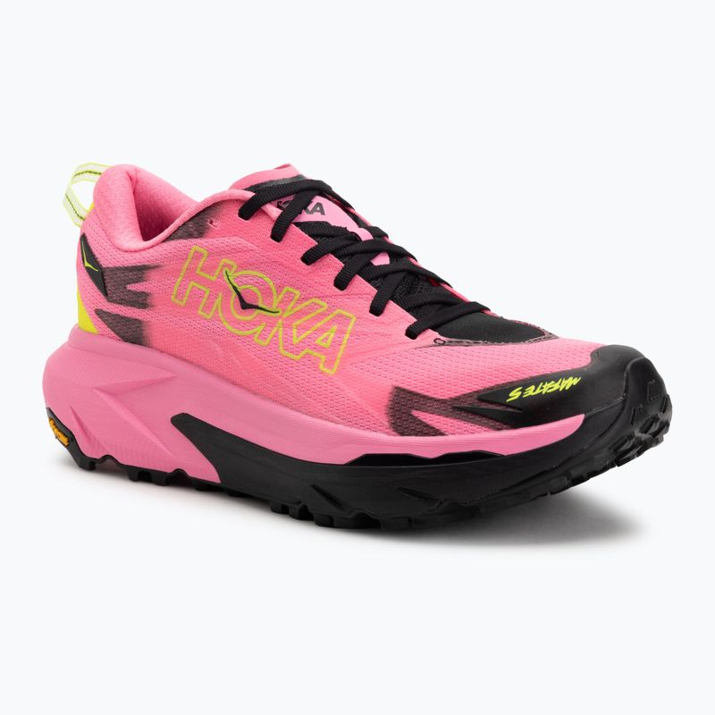 Мъжки обувки за бягане HOKA Mafate 5 neon rose/black