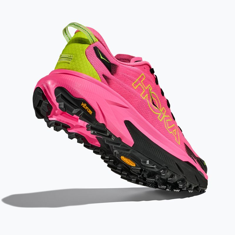Дамски обувки за бягане HOKA Matafe 5 neon rose/black 5