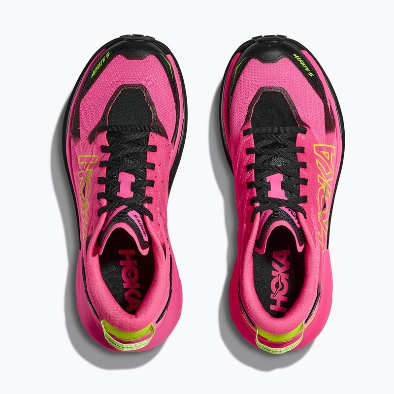 Дамски обувки за бягане HOKA Matafe 5 neon rose/black 8