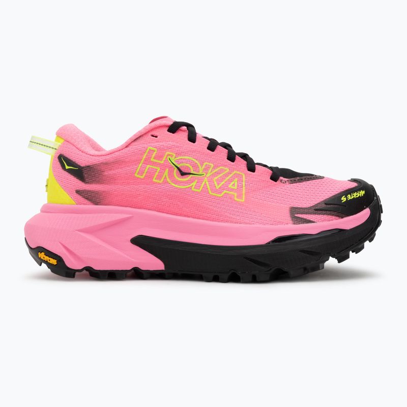 Дамски обувки за бягане HOKA Matafe 5 neon rose/black 2