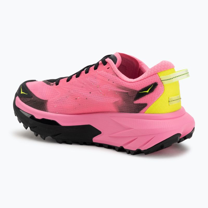 Дамски обувки за бягане HOKA Matafe 5 neon rose/black 3