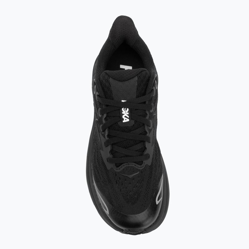 Детски обувки за бягане HOKA Clifton 10 black/black 5