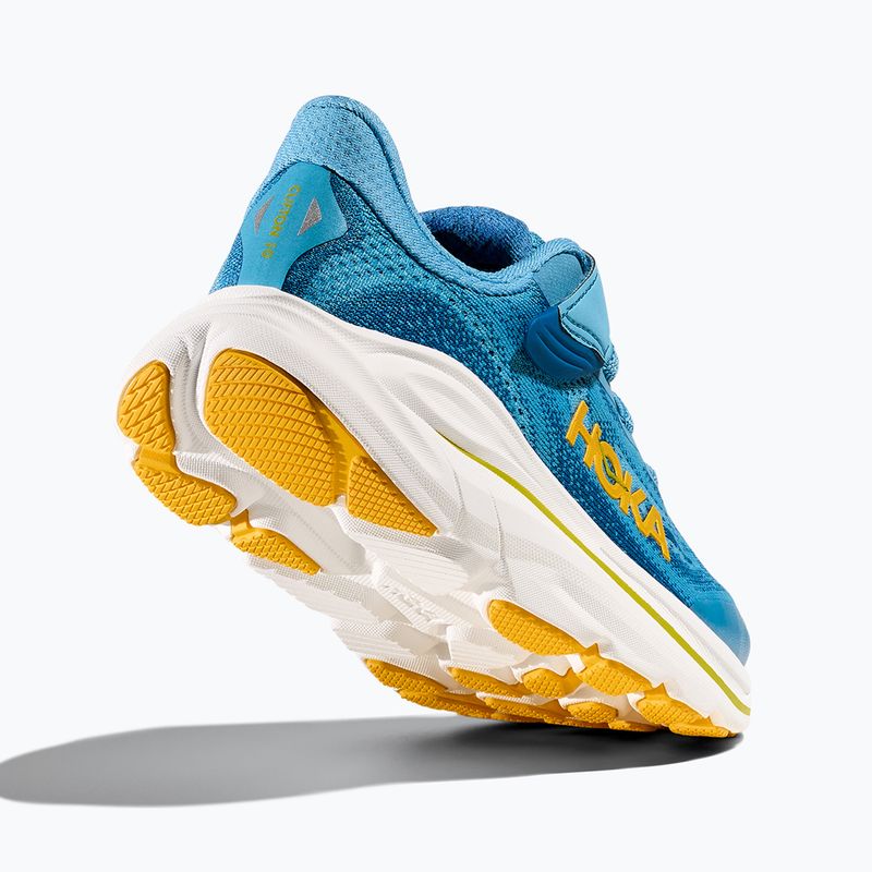 Детски обувки за бягане HOKA Clifton 10 alpine blue/foggy night 12