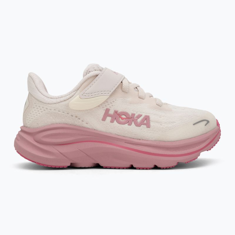 Детски обувки за бягане HOKA Clifton 10 rose cream/dried rose 2