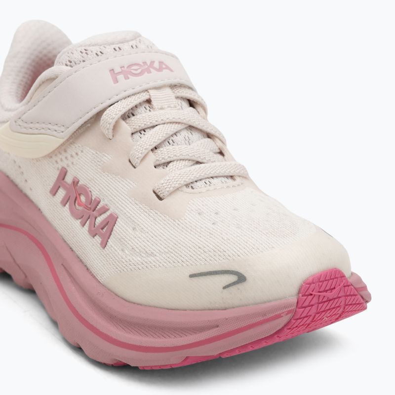 Детски обувки за бягане HOKA Clifton 10 rose cream/dried rose 7