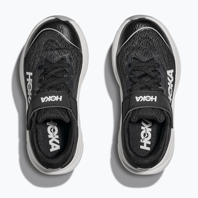 Детски обувки за бягане HOKA Rincon 4 Little Kids black/white 7